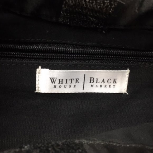 LIKE NEW Silk Purse Black w/Beads, Cowrie Shells Wooden Handle Handbag 11.5"x 8" - Picture 6 of 8